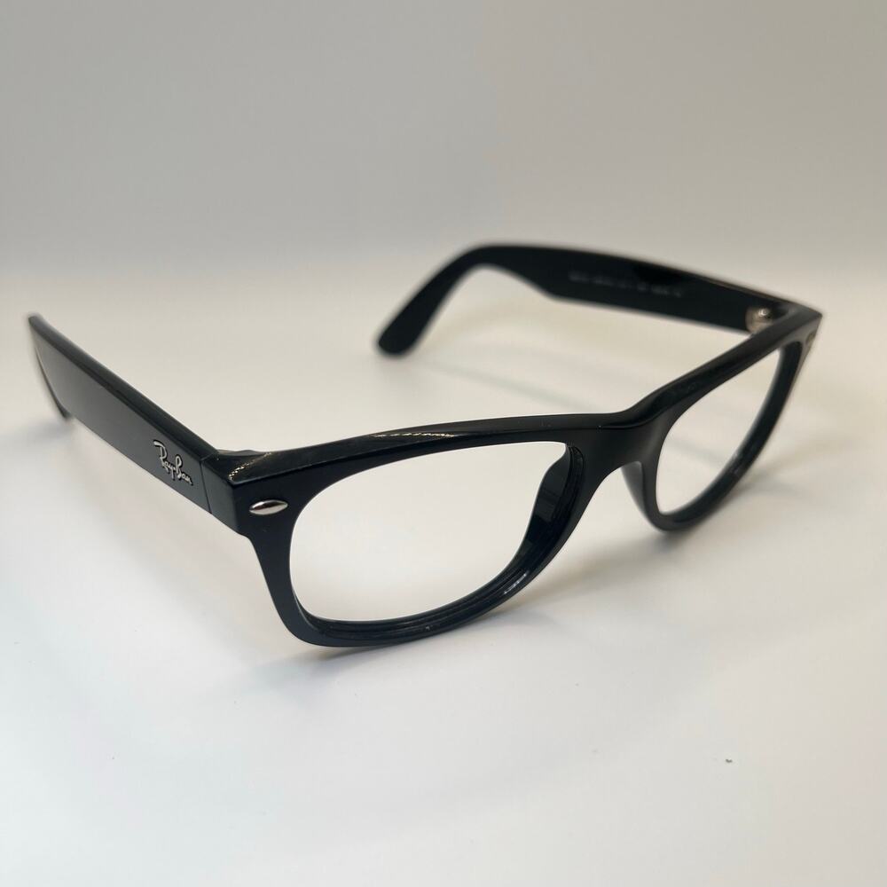 Ray-Ban New Wayfarer RB2132 901 Black Full Rim Sunglasses FRAMES ONLY 52-18-145